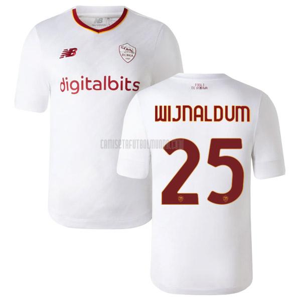 camiseta wijnaldum roma segunda 2022-2023