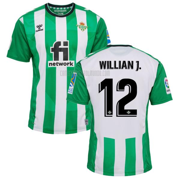 camiseta willian jose real betis primera 2022-2023