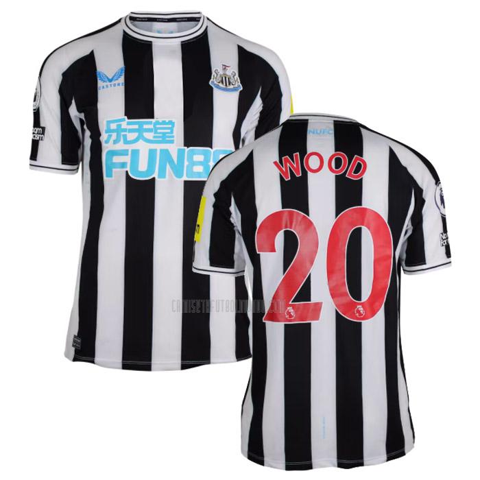 camiseta wood newcastle united primera 2022-2023