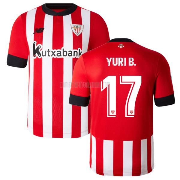 camiseta yuri b athletic bilbao primera 2022-2023