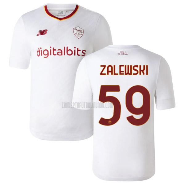 camiseta zalewski roma segunda 2022-2023