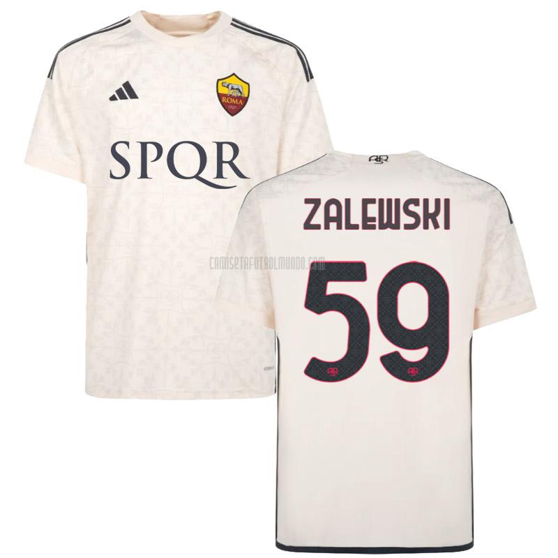camiseta zalewski roma segunda 2023-2024