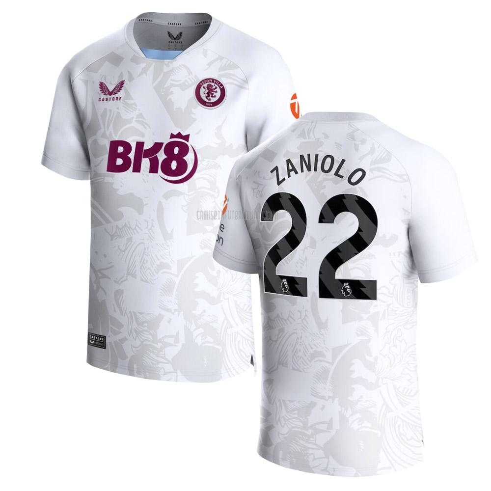 camiseta zaniolo aston villa segunda 2023-2024
