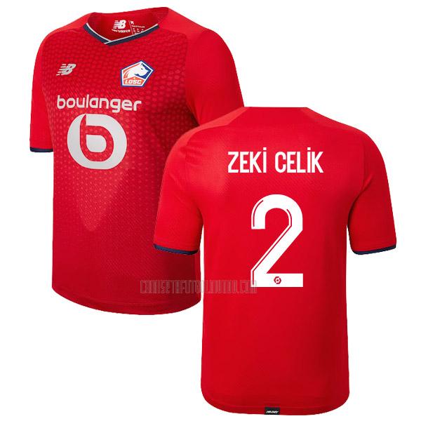 camiseta zeki celik del lille del primera 2021-2022
