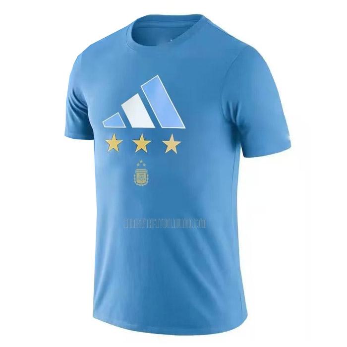 camisetas argentina 3 star azul 2022