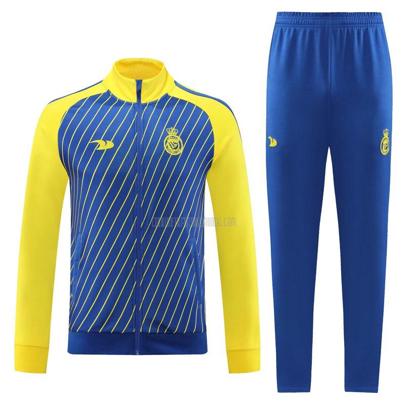 chaqueta al-nassr amarillo azul 2023