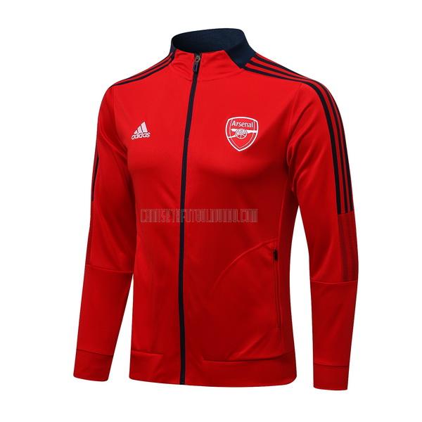 chaqueta arsenal top rojo 2021-2022