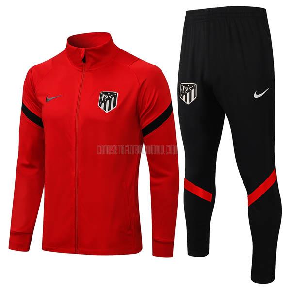 chaqueta atlético de madrid am1 rojo 2021-2022