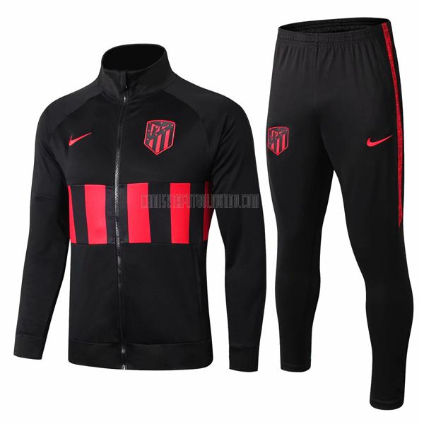 chaqueta atlético de madrid negro 2019-20