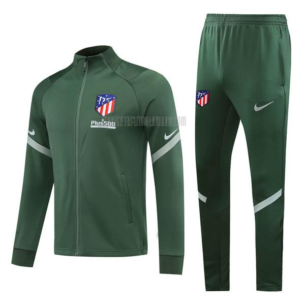 chaqueta atlético de madrid verde 2020-21