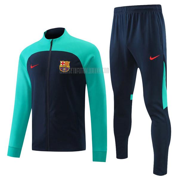 chaqueta barcelona 22830a azul verde 2022-2023