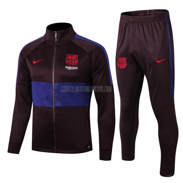 chaqueta barcelona azul negro 2019-20