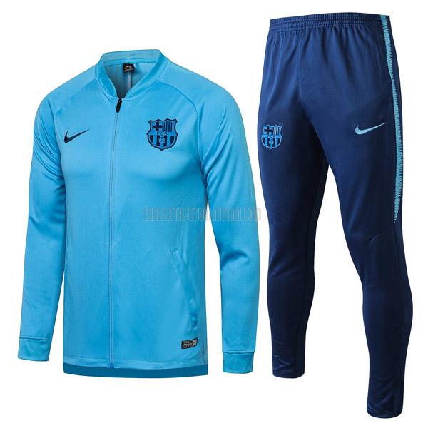 chaqueta barcelona fcb1 azul 2021