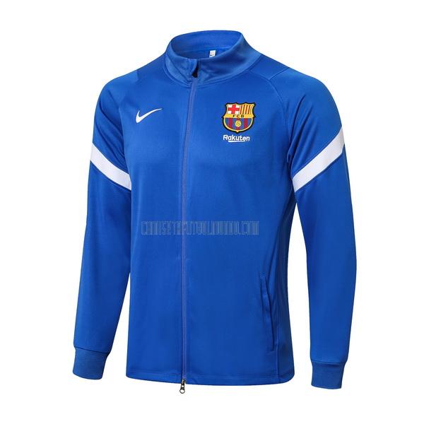 chaqueta barcelona top azul 2021-2022