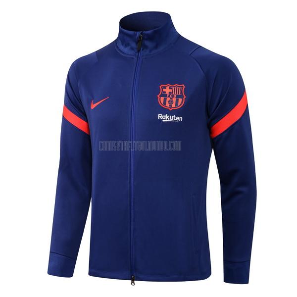 chaqueta barcelona top i azul 2021-2022