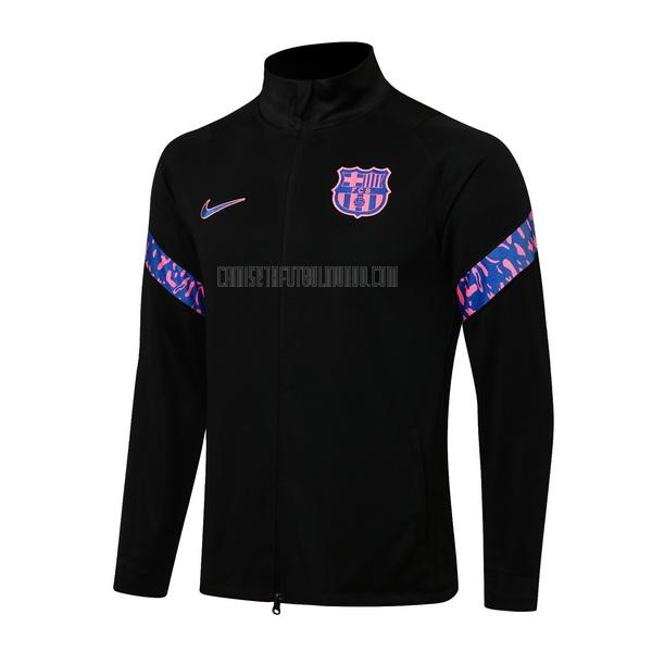 chaqueta barcelona top negro 2021-2022
