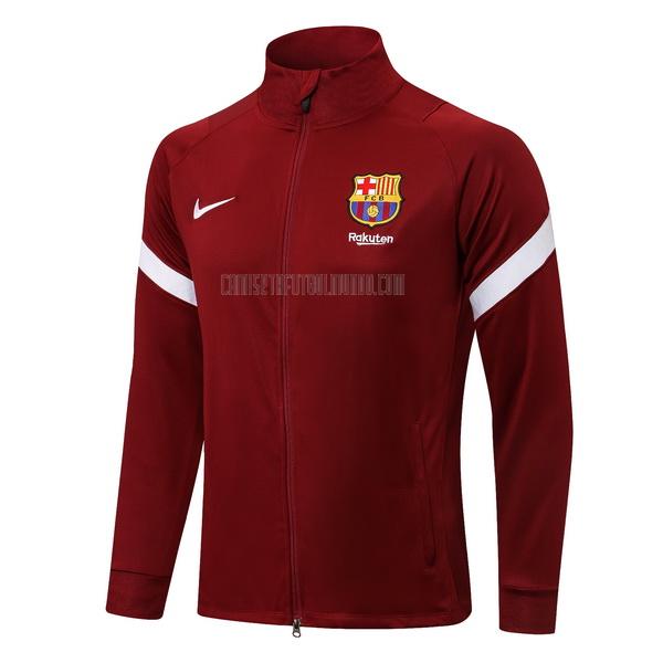 chaqueta barcelona top rojo 2021-2022