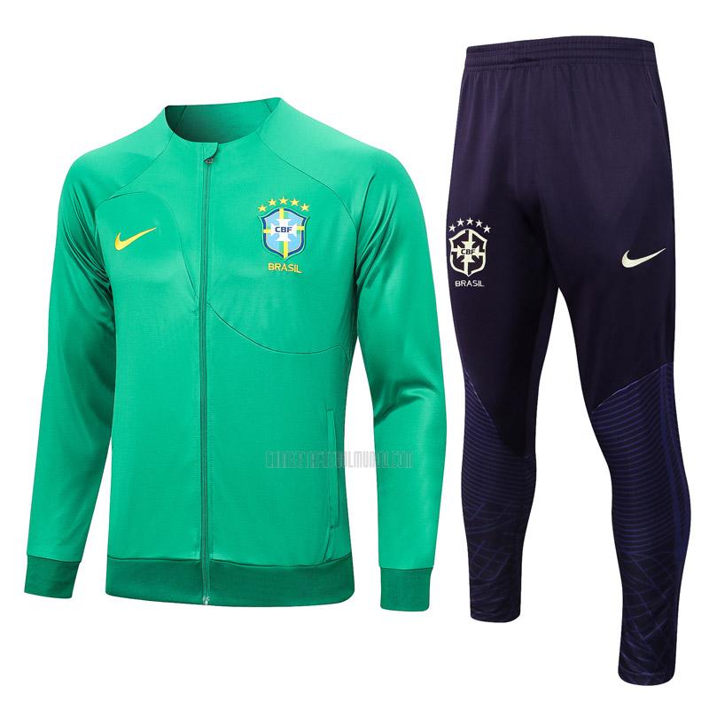 chaqueta brasil 23625a1 verde 2023-2024