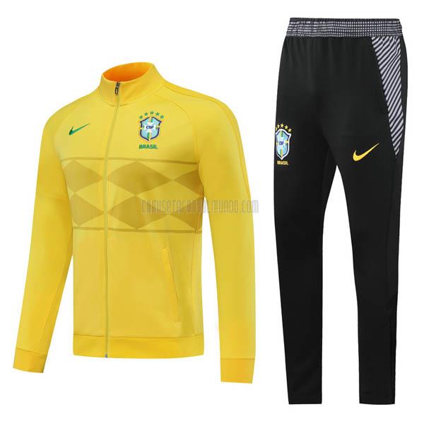 chaqueta brasil amarillo 2020-21