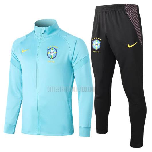 chaqueta brasil azul claro 2020-2021