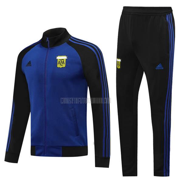 chaqueta de argentina de azul-negro 2020-21