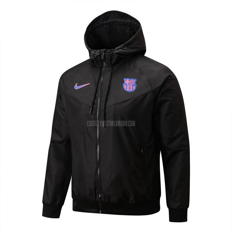 chaqueta de tormenta barcelona 22125a1 negro 2022-2023