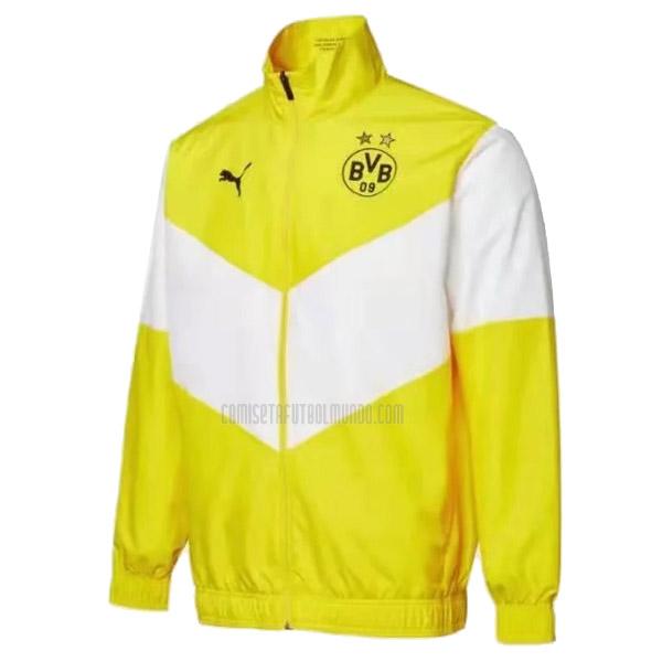 chaqueta de tormenta borussia dortmund amarillo 2021-2022