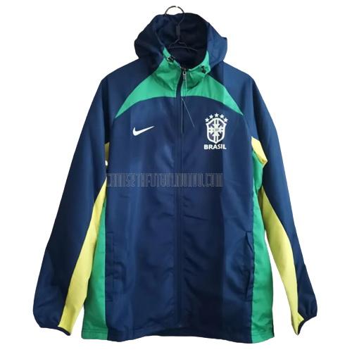 chaqueta de tormenta brasil 22922a1 azul 2022-2023