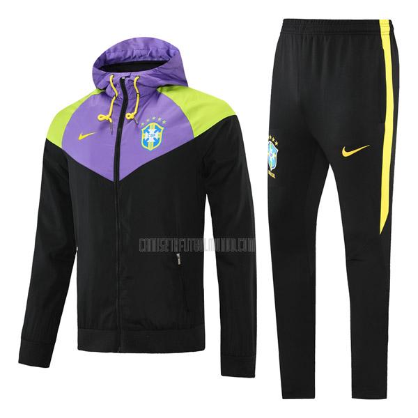 chaqueta de tormenta brasil violeta 2021-2022