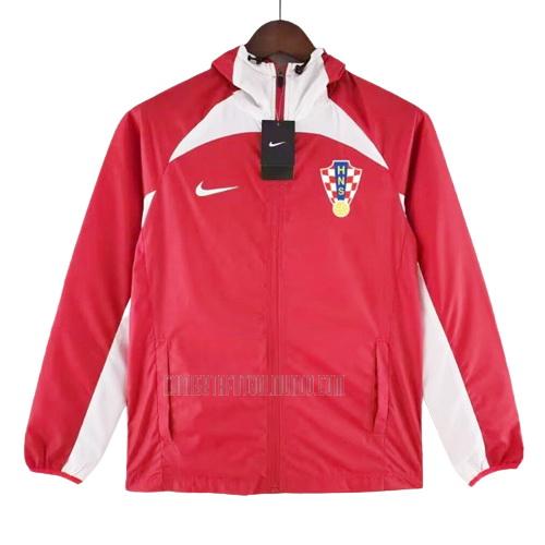 chaqueta de tormenta croacia 22102a1 rojo 2022-2023