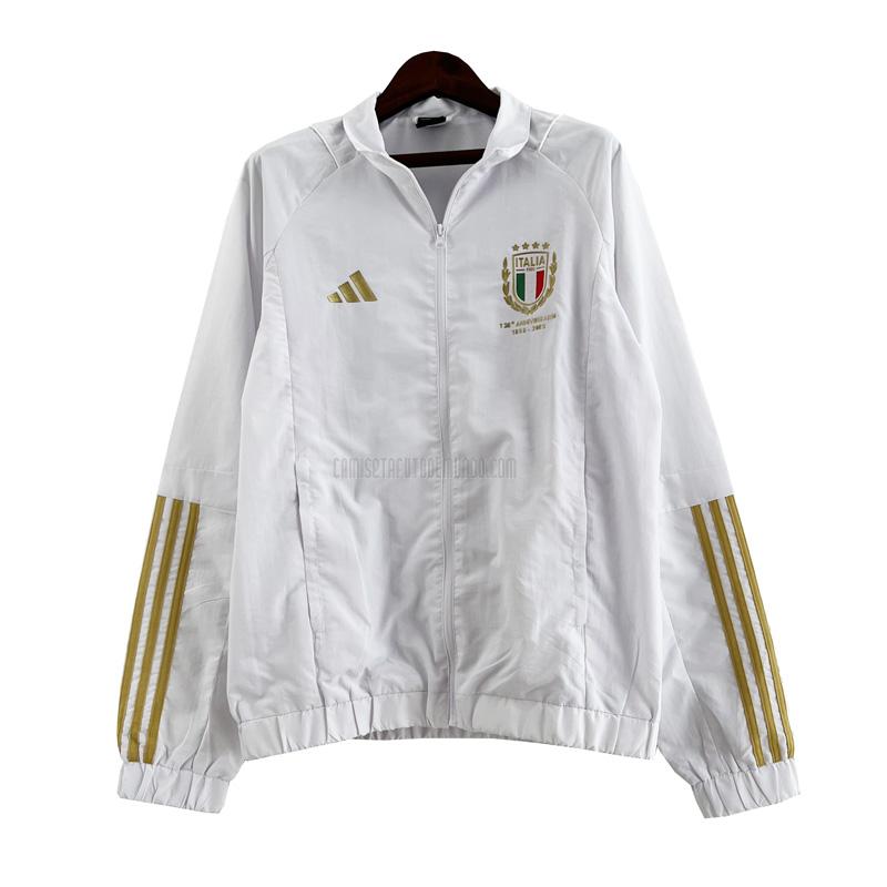 chaqueta de tormenta italia 231125a1 blanco 2023-2024