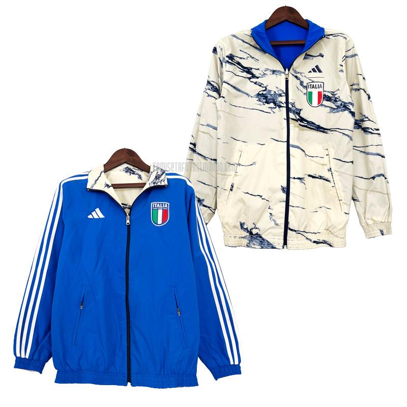 chaqueta de tormenta italia reversible 2023