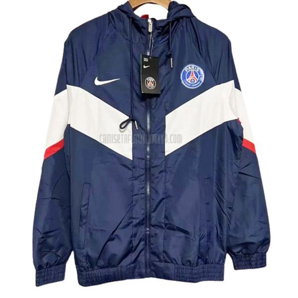 chaqueta de tormenta paris saint-germain 22102a1 azul 2022-2023