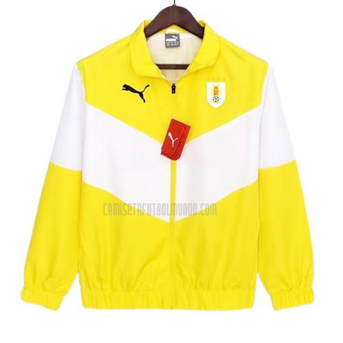 chaqueta de tormenta uruguay 22109a1 amarillo 2022-2023