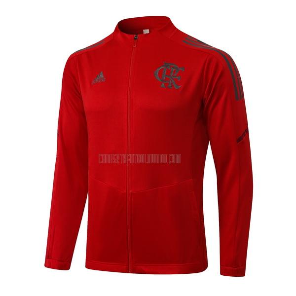 chaqueta flamengo top rojo 2021-2022