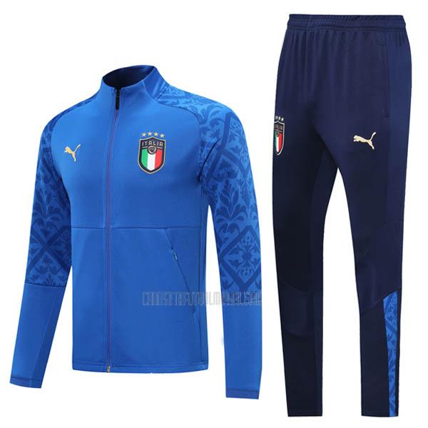 chaqueta italia azul 2020-2021