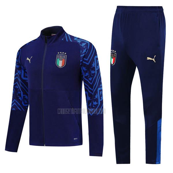 chaqueta italia azul oscuro 2019-20