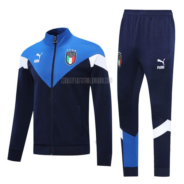 chaqueta italia azul oscuro 2020-2021