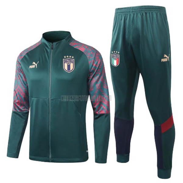 chaqueta italia verde 2020