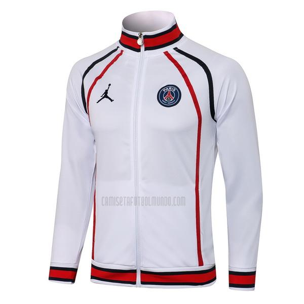 chaqueta paris saint-germain top i blanco 2021-2022