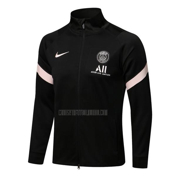 chaqueta paris saint-germain top i negro 2021-2022