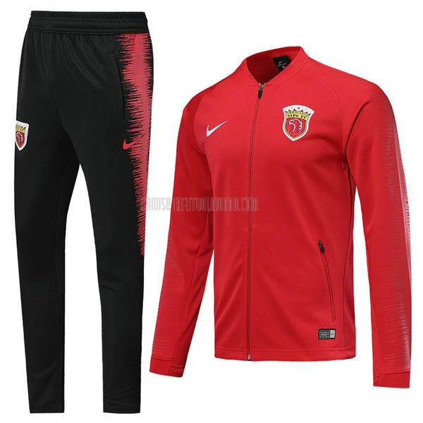 chaqueta shanghai sipg rojo 2019-20
