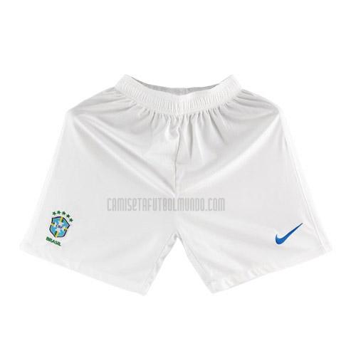 pantalón corto brasil blanco 2022