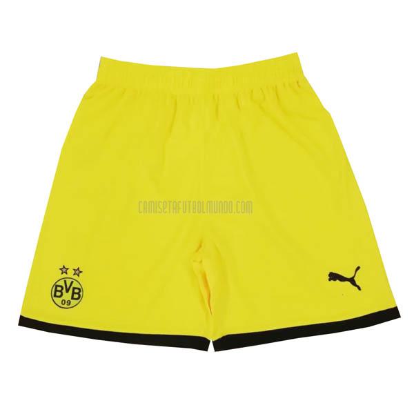 pantalón corto del borussia dortmund del amarillo 2019-20