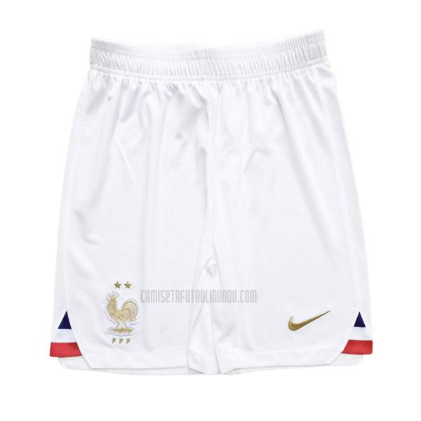 pantalón corto francia copa mundial primera 2022