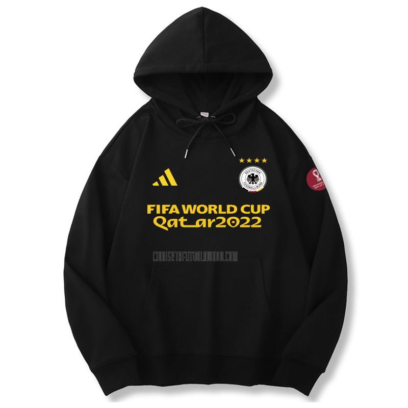 sudadera con capucha alemania copa mundial 221125a1 negro 2022