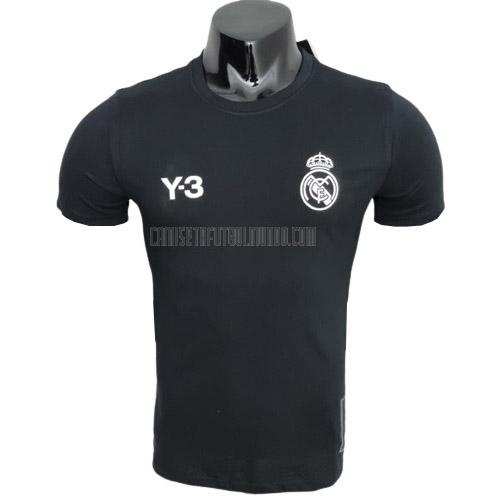 t-shirt real madrid y-3 negro 2022